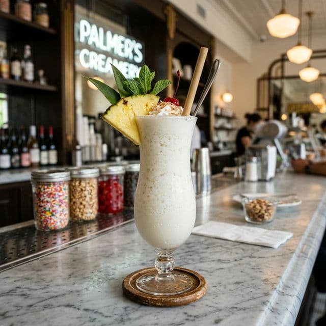 Coconut Piña Colada Shake